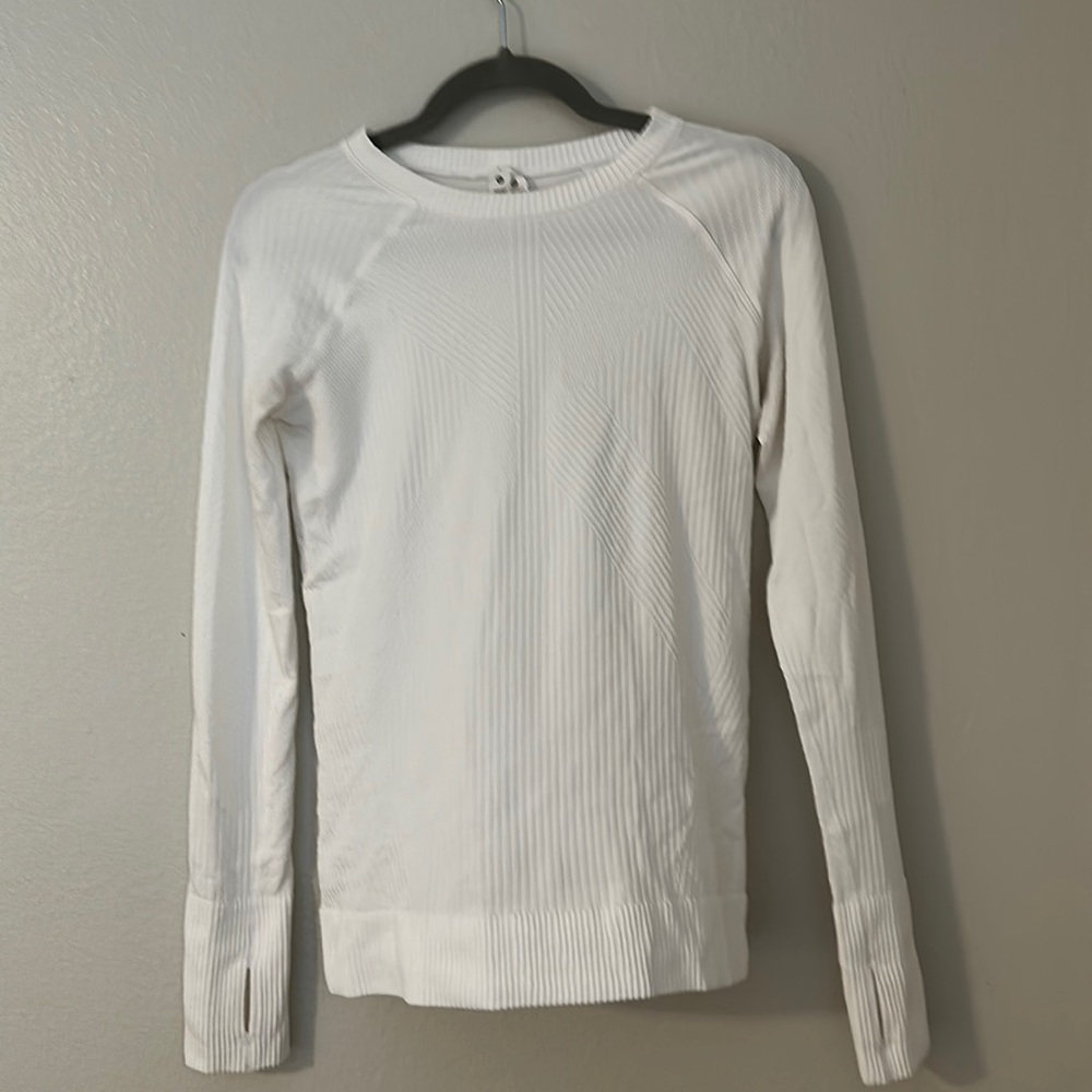 🍋Lululemon White Running Shirt